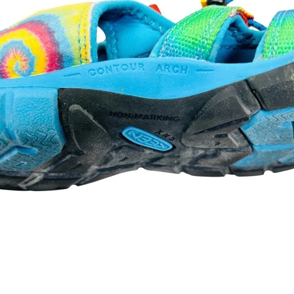 Keen Big Kids Seacamp II CNX Sandal Size 5 Multicolor Hiking Waterproof